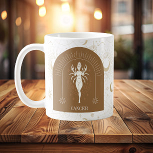 Mystic Cancer Zodiac Stars Horoscope Coffee Mug