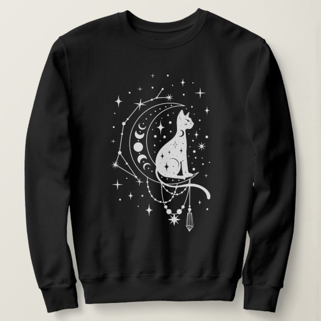 Mystic Cat Sweatshirt (Design Front)