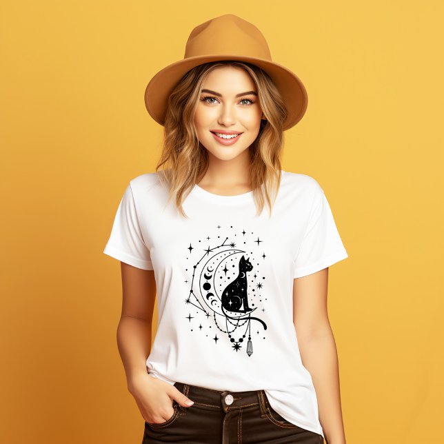 Mystic Cat Sweatshirt T-Shirt (Creator Uploaded)