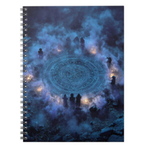 Mystic Circle Arcane Ritual Notebook