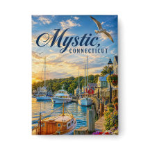 Mystic, Connecticut Harbour Sunset