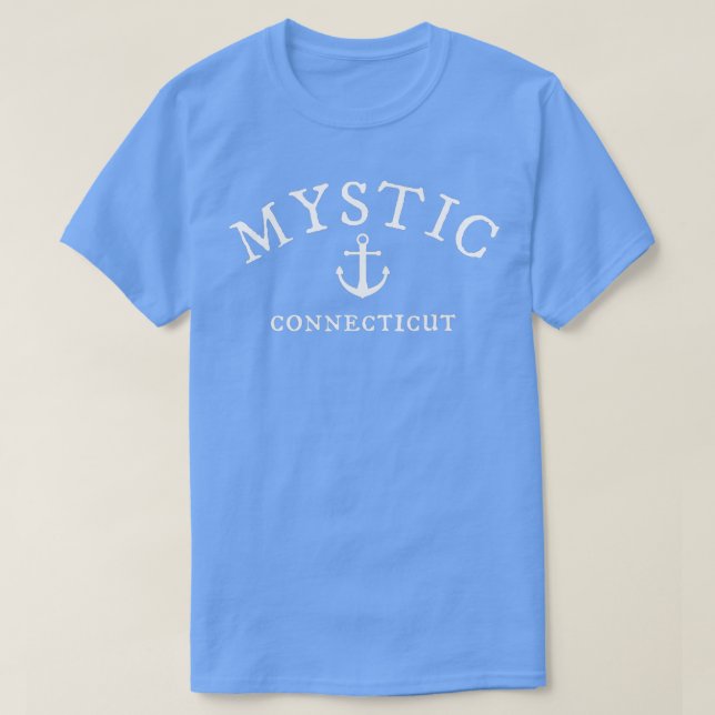 Mystic Connecticut  Sea Town  more colours  T-Shirt (Design Front)