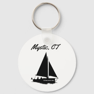 Mystic CT Key Ring