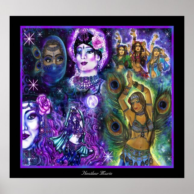 Mystic Dancers Poster (Front)