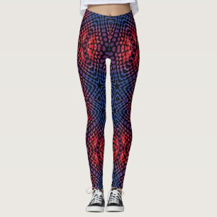 Mystic Dragon Scale Colorful Design Leggings
