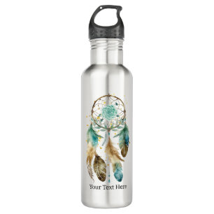 Mystic Dreamcatcher Spiritual Metaphysical Yoga 710 Ml Water Bottle