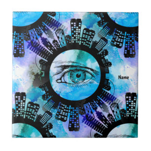 Mystic Elegance in Urban Contemporary Style Tile