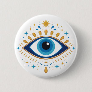 Mystic Eye 6 Cm Round Badge