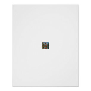 Mystic Eye Hand Mountain Lake Poster