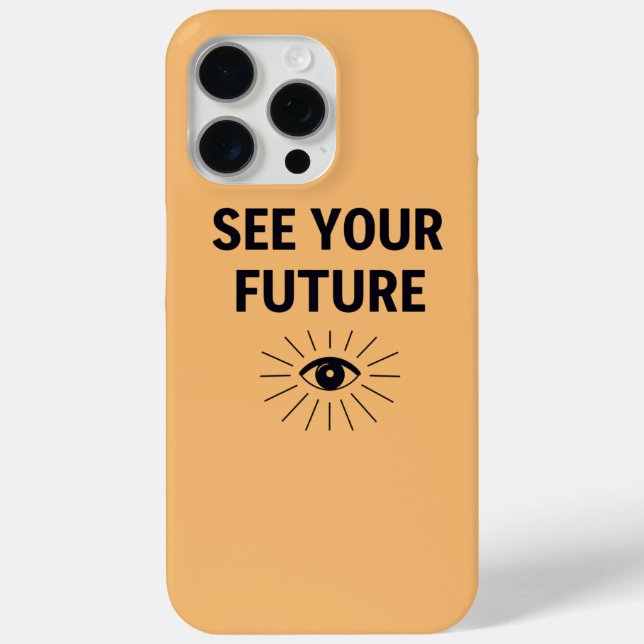 Mystic Eye See Your Future Minimalist iPhone 15  Case-Mate iPhone Case (Back)