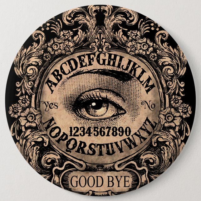 Mystic Eye Witch Board 6 Cm Round Badge (Front)