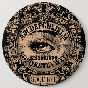 Mystic Eye Witch Board 6 Cm Round Badge