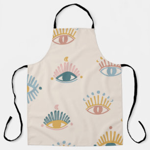 Mystic eyes seamless pattern,mystical background,m apron