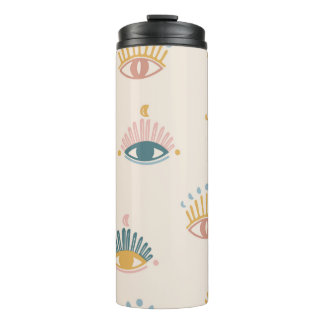 Mystic eyes seamless pattern,mystical background,m thermal tumbler