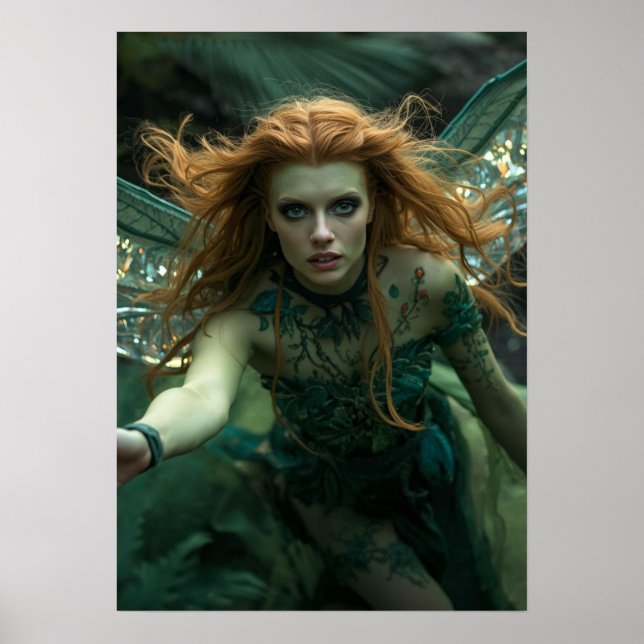 Mystic Forest Alien Queen – Cinematic  Poster (Front)