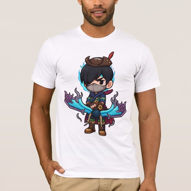 Mystic Forest Guardian Bella+Canvas Tee (Front)