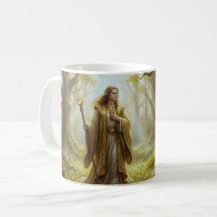 Mystic Forest Mage Fantasy Coffee Mug