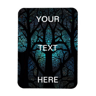 Mystic Forest Mosaic Magnet