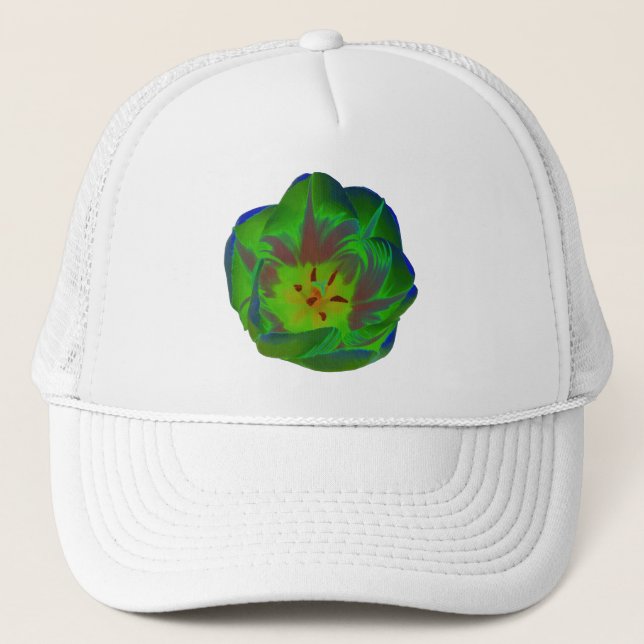 Mystic Green Tulip Hat (Front)