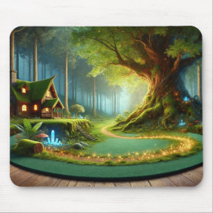 Mystic Grove – The Enchanted Sanctuary Mouse Pad