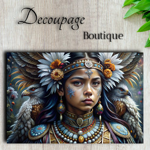 Mystic Guardian Decoupage Tissue Paper