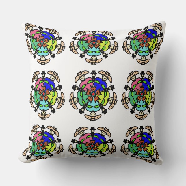 Mystic Jewel Zen Cushion (Front)