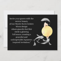Mystic Koi & Golden Moon – Elegant Japanese Zen Ar