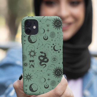 Mystic Kundalini Pattern iPhone 16 Plus Case