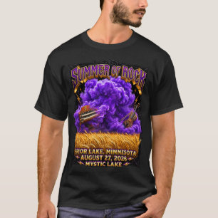 Mystic Lake Classic Rock Orchestral Summer Concert T-Shirt