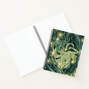Mystic Lamia Deluxe Spiral Notebook