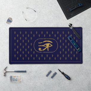 MYSTIC LIFE EGYPTIAN ANKHS DESK MAT