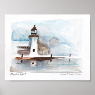 mystic-lighthouse poster
