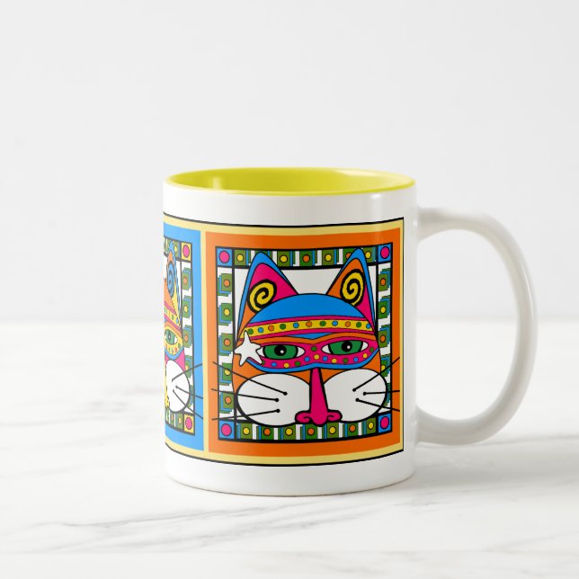 MYSTIC MAGIC TRIO Two-Tone COFFEE MUG (Right)