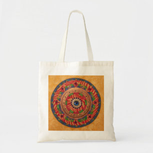 Mystic Mandala: Unique Painting Tote Bag
