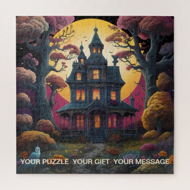 Mystic Manor Under Starlight Jigsaw Puzzle (Vertical)