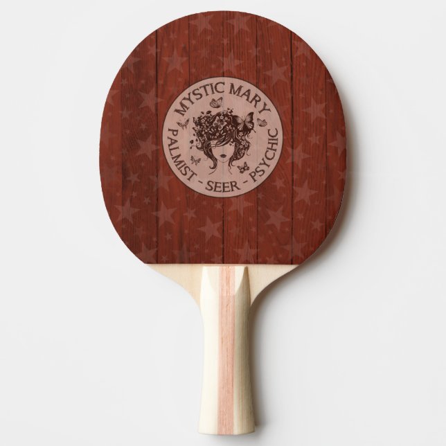 MYSTIC MARY PING PONG PADDLE (Front)