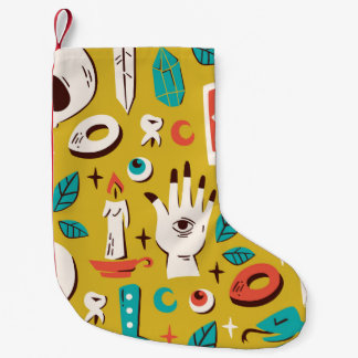 Mystic Melange: Occult Seamless Elements Small Christmas Stocking