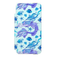 Mystic Mermaid Fairy Purple Creature Ceramic Tile