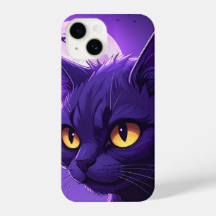Mystic Midnight Cat iPhone Case