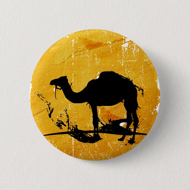Mystic Millie Camel 6 Cm Round Badge (Front)