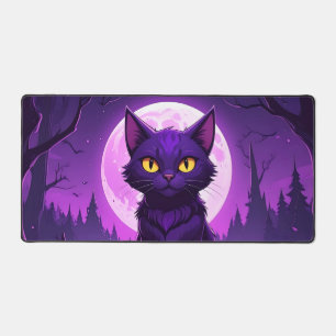 Mystic Moon Cat Desk Mat