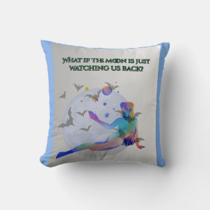 Mystic Moon Gaze – Celestial Pillow Design