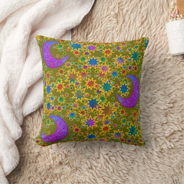 Mystic Moon Harvest Cushion (Blanket)