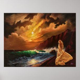 Mystic Moon Poster