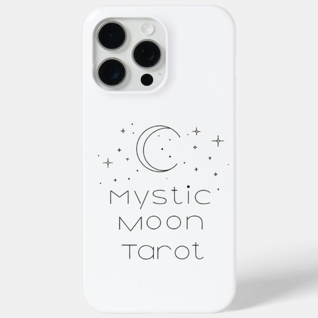 Mystic Moon Tarot Phone Case (Back)