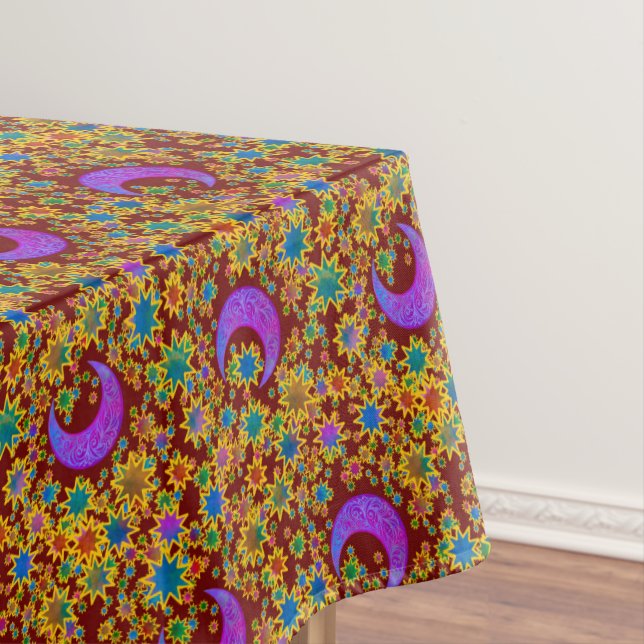 Mystic Moon Xmas Tablecloth (In Situ)
