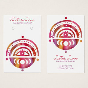 Mystic Moons Earring Necklace Jewellery Display Ca