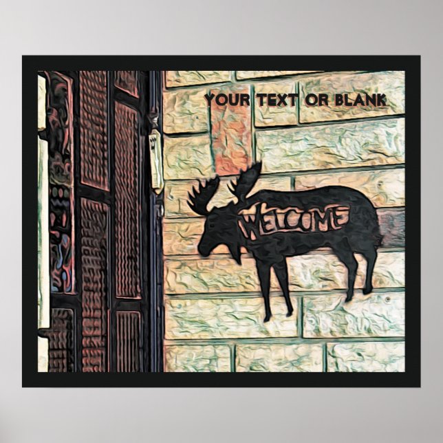 Mystic Moose Poster (Front)