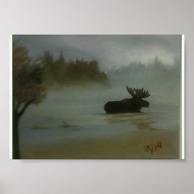 Mystic Moose Poster (Front)