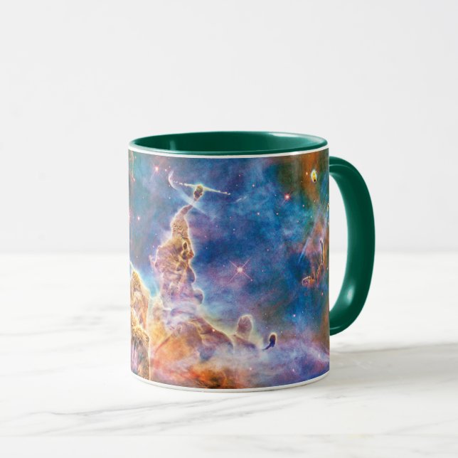 Mystic Mountain Carina Nebula Hubble Space Photo Mug (Front Right)
